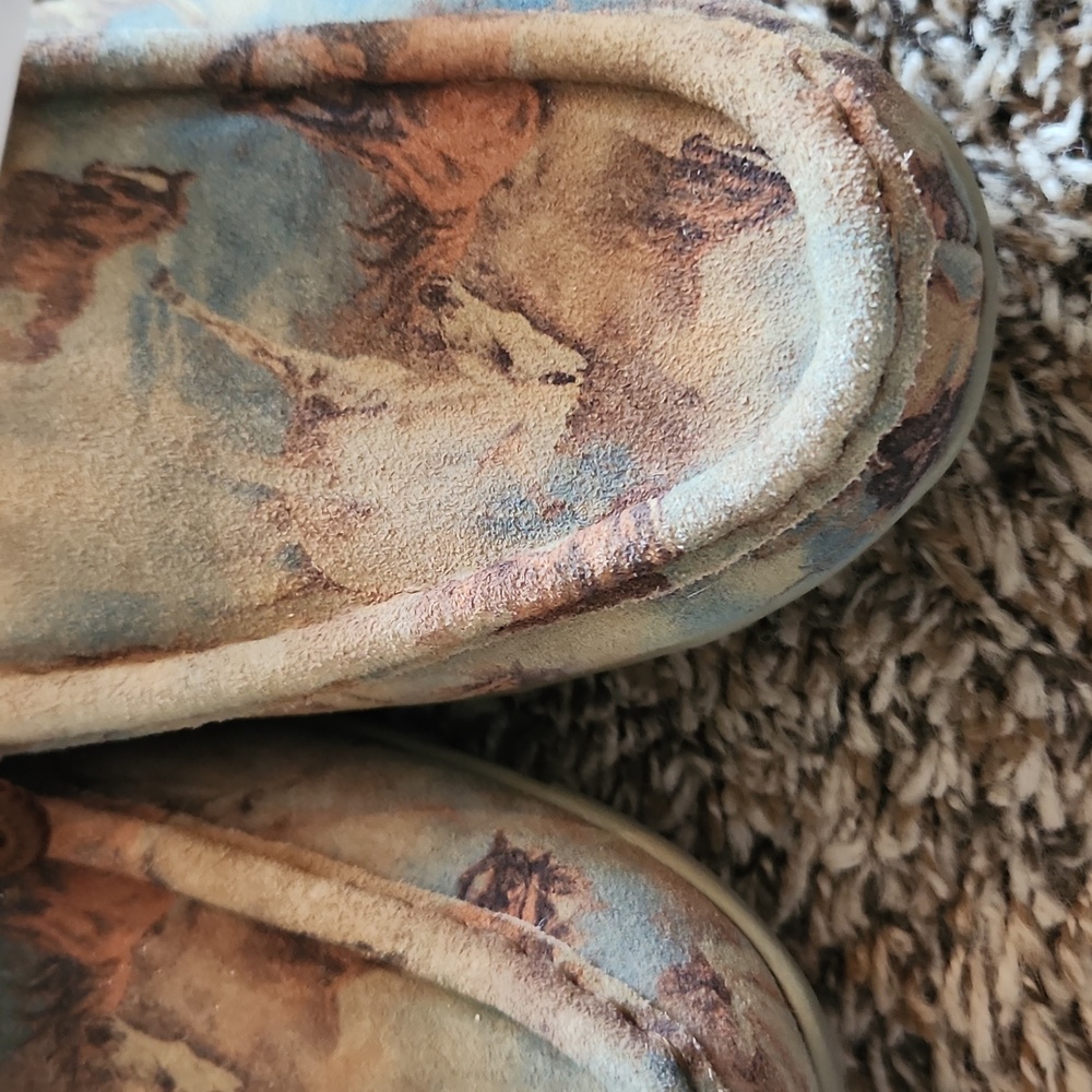 NWT.Roper shoes size  7.5 womens Horses print. - Picture 3 of 9